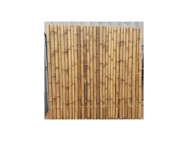 15 bamboo matten, licht bruin - afbeelding 1 van  4