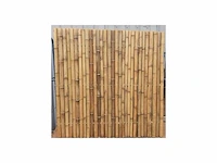 15 bamboo matten, licht bruin - afbeelding 1 van  4