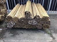 15 bamboo matten, licht bruin - afbeelding 2 van  4