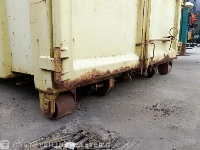 15 m³ afvalcontainer, haakarmsysteem - afbeelding 11 van  13