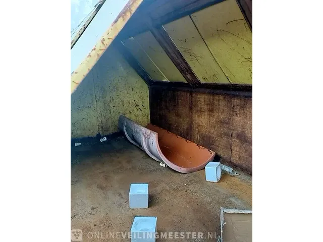 15 m³ afvalcontainer, haakarmsysteem - afbeelding 12 van  13