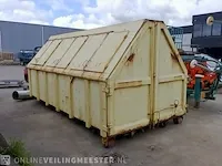 15 m³ afvalcontainer, haakarmsysteem - afbeelding 1 van  13