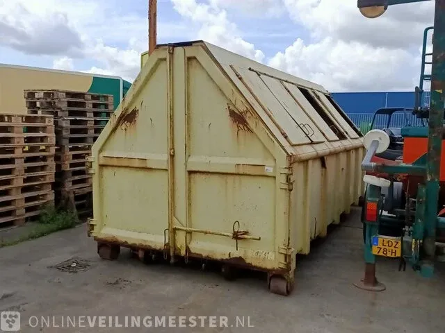 15 m³ afvalcontainer, haakarmsysteem - afbeelding 3 van  13