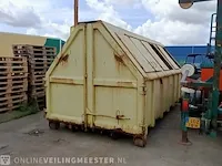 15 m³ afvalcontainer, haakarmsysteem - afbeelding 3 van  13