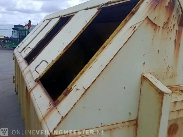 15 m³ afvalcontainer, haakarmsysteem - afbeelding 6 van  13
