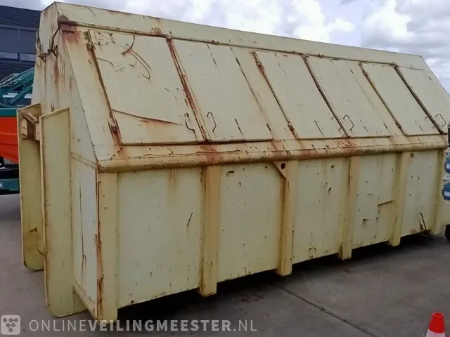 15 m³ afvalcontainer, haakarmsysteem - afbeelding 9 van  13