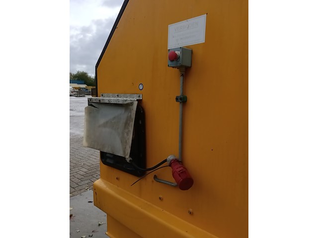15 m³ perscontainer voorzien van haakarm kiggen - afbeelding 13 van  14