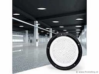 15 x highbay led slim 100w – 6500k koud wit – ufo ip65 waterdicht – 11.000 lm - afbeelding 1 van  5
