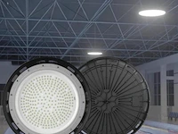 15 x highbay led slim 100w – 6500k koud wit – ufo ip65 waterdicht – 11.000 lm - afbeelding 3 van  5