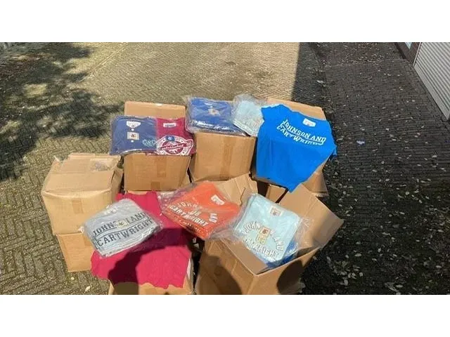 1500 tshirts en polo's heren/dames/kinder maten johnson&cartwright - afbeelding 1 van  6