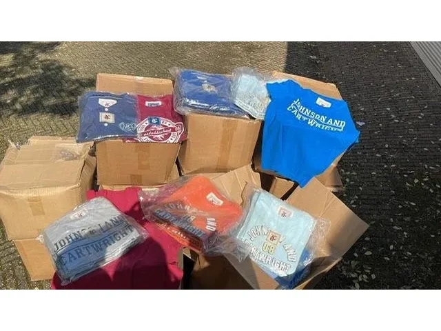 1500 tshirts en polo's heren/dames/kinder maten johnson&cartwright - afbeelding 2 van  6
