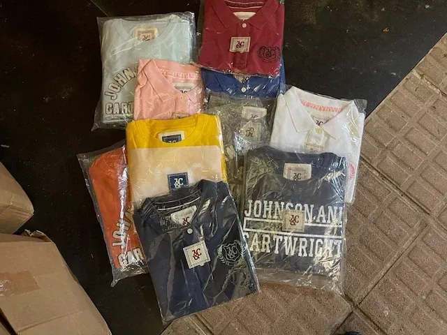 1500 tshirts en polo's heren/dames/kinder maten johnson&cartwright - afbeelding 5 van  6
