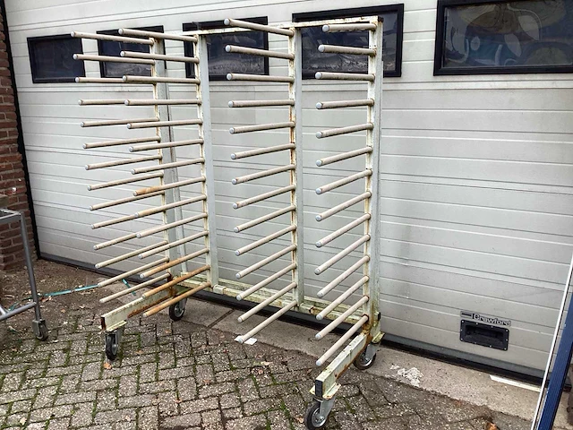 1500x750x1920 mm - droogrek - afbeelding 1 van  3