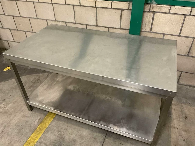 150cm rvs werktafel - afbeelding 2 van  4