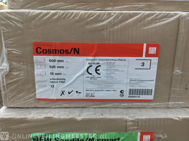 150x plafondplaat owa, brillianto a 20mm - afbeelding 5 van  23