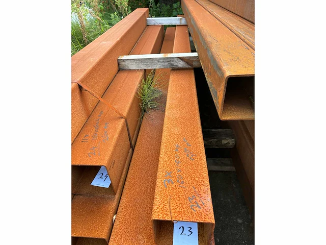 150x150mm staal koker (3x) - afbeelding 2 van  3