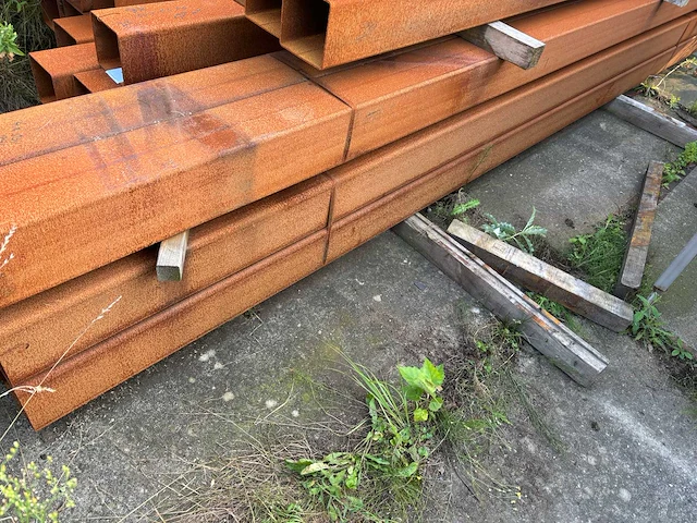 150x150mm staal koker (4x) - afbeelding 1 van  3