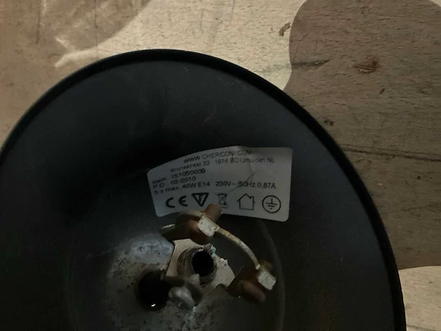 151050009 kroonluchter (4x) - afbeelding 5 van  5