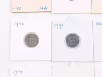 15x oude nederlandse munten , 1941-1944 - afbeelding 6 van  10