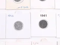 15x oude nederlandse munten , 1941-1944 - afbeelding 7 van  10