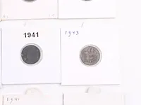15x oude nederlandse munten , 1941-1944 - afbeelding 8 van  10