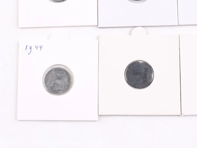 15x oude nederlandse munten , 1941-1944 - afbeelding 9 van  10