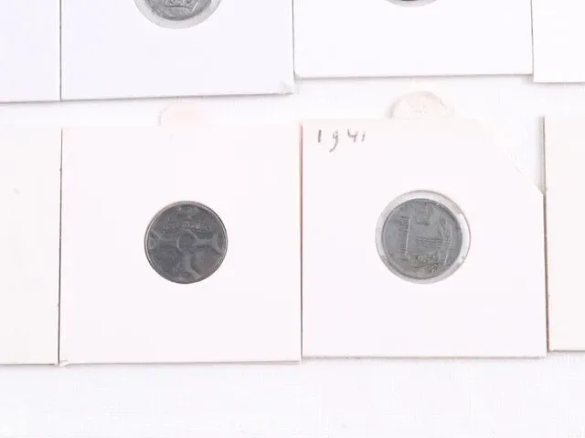 15x oude nederlandse munten , 1941-1944 - afbeelding 10 van  10