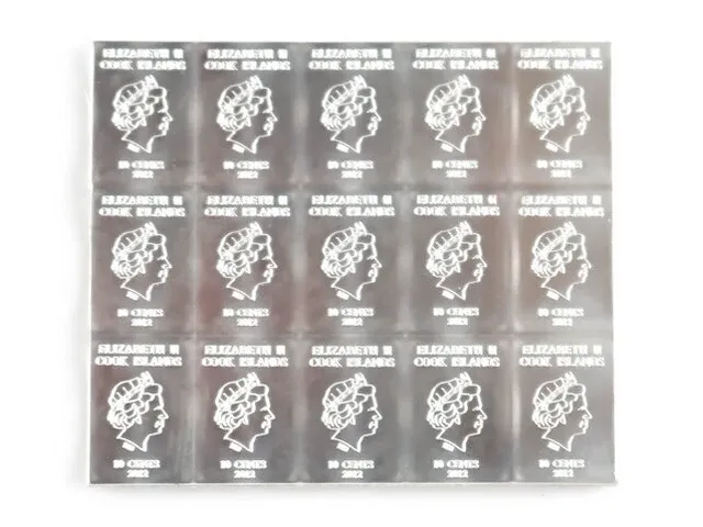 15x puur zilveren baren - afbeelding 1 van  2