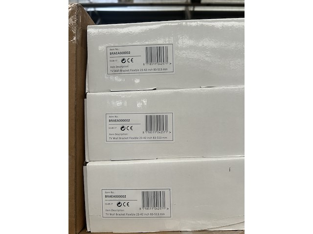 15x tv wandbeugel 23-42" flexibel sam creative, braea000002 - afbeelding 4 van  4