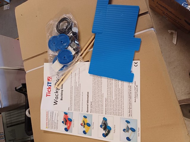 15x wacky race zelf bouw set mix kleur - afbeelding 9 van  11