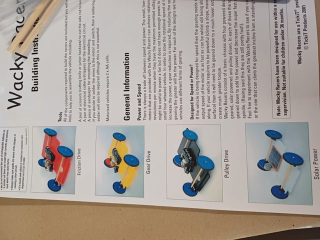 15x wacky race zelf bouw set mix kleur - afbeelding 10 van  11