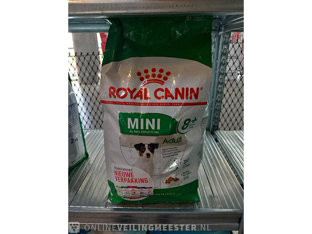 15x zak hondenvoer royal canin, mini adult - afbeelding 8 van  10