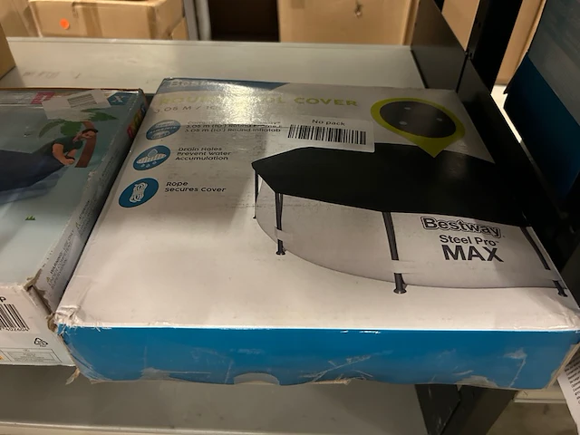 15x zwembadaccessoires w.o. afdekhoes intex - afbeelding 1 van  3