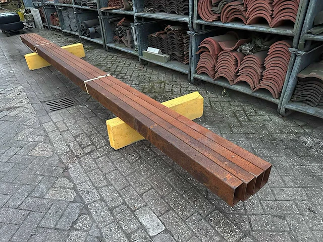 15x7 cm lengte 510 cm staal (4x) - afbeelding 1 van  3