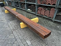 15x7 cm lengte 510 cm staal (4x) - afbeelding 1 van  3