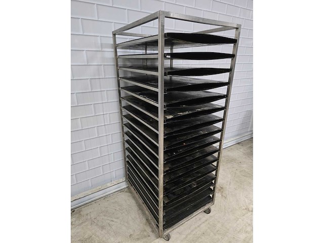 16-delige rvs afkoelwagen - afbeelding 3 van  4