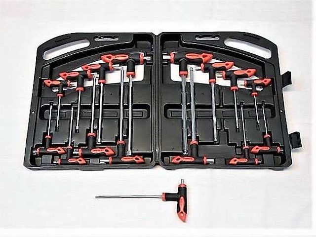 16-delige torx-inbussleutelset - afbeelding 2 van  2