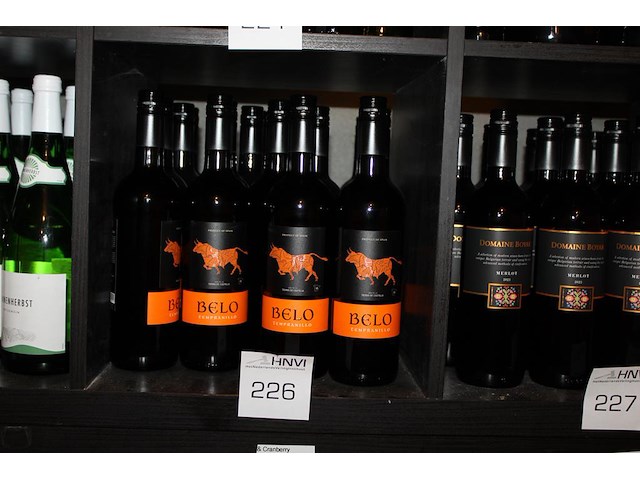 16 flessen rode wijn belo tempranilo 2024. - afbeelding 1 van  2