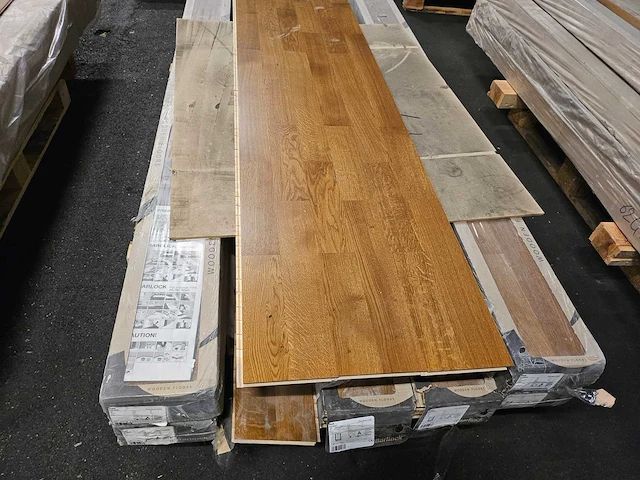 16 m2 parket eiken xl mutliplank - 2200 x 180 x 14 mm - afbeelding 2 van  3