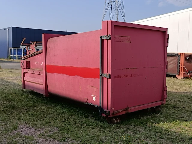 16 m3 haakarm afzet perscontainer, husmann, spb16 sel-e, 2009 - afbeelding 6 van  13