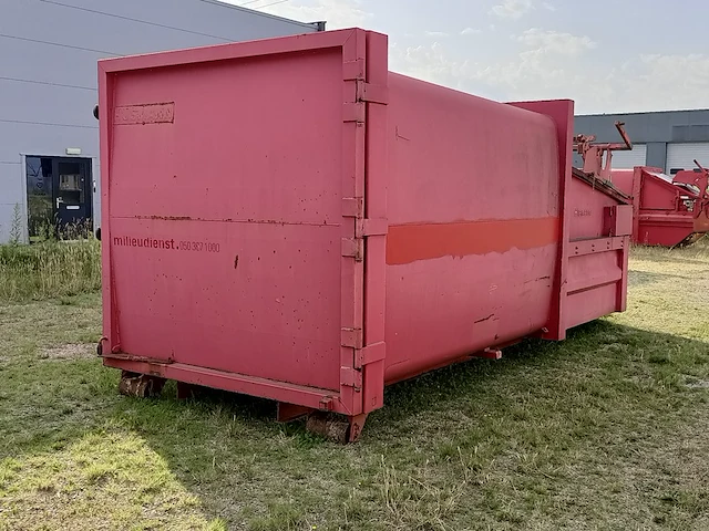 16 m3 haakarm afzet perscontainer, husmann, spb16 sel-e, 2009 - afbeelding 7 van  13