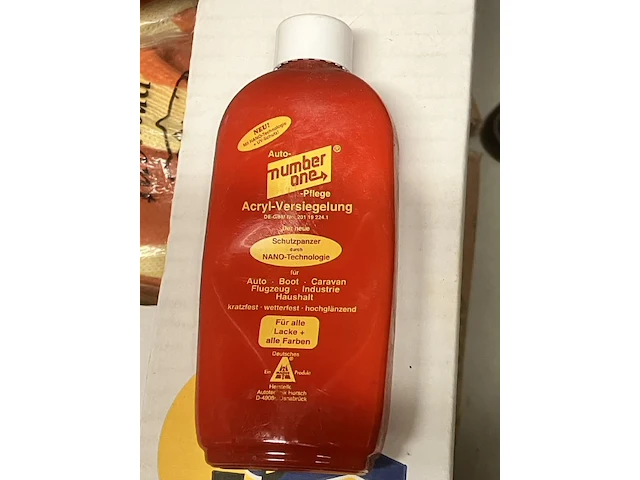 16 x number one poetsmiddel voor auto fiets of boot retour uit verkoop - afbeelding 3 van  7