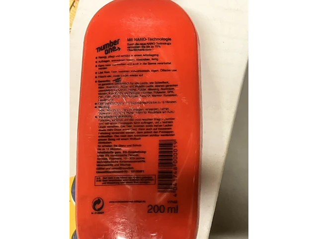 16 x number one poetsmiddel voor auto fiets of boot retour uit verkoop - afbeelding 7 van  7