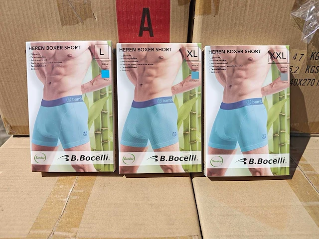 160x heren boxer short b.bocelli - afbeelding 1 van  10