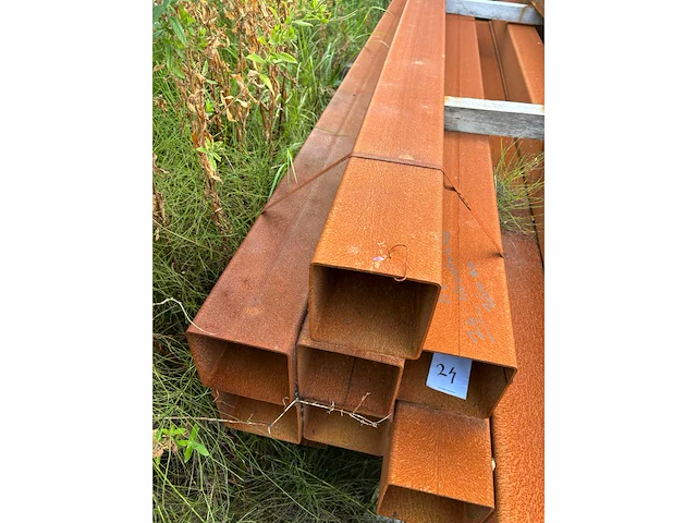 160x160mm staal koker (11x) - afbeelding 3 van  4