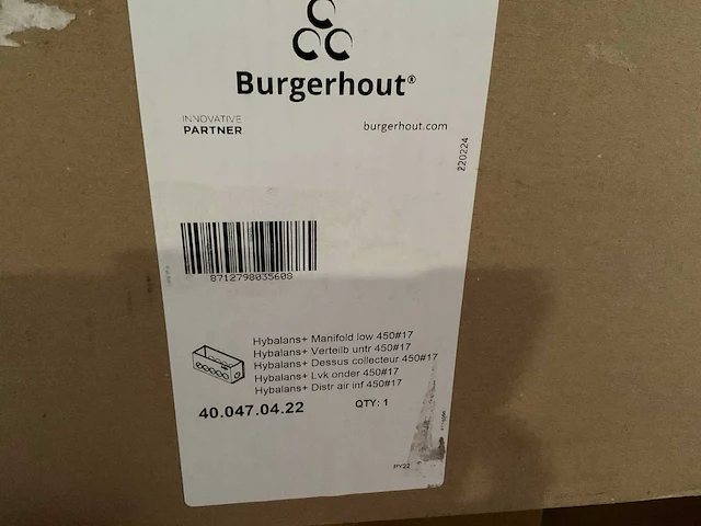 1635003060 - verdeel box ventilatie hybalans - afbeelding 2 van  2