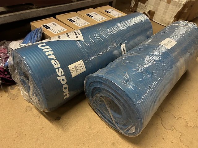 16x fitness artikelen w.o. heuptasje, gymnastiekmat ultrasport - afbeelding 5 van  6
