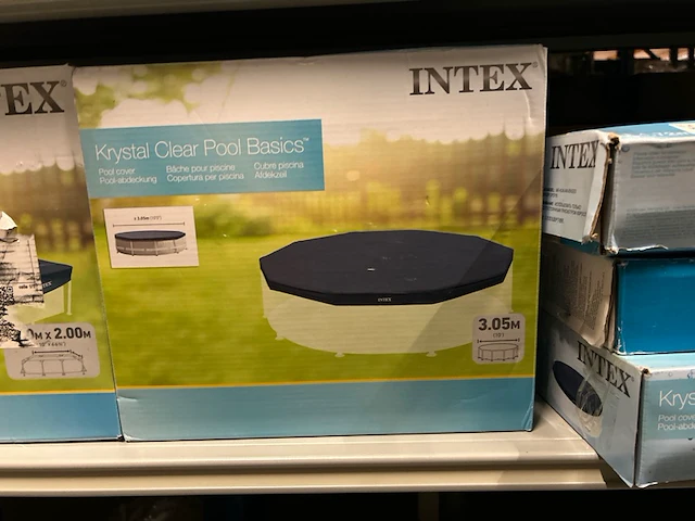16x intex zwembaden opblaasbaar en accessoires - afbeelding 3 van  4