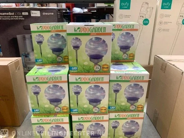 16x led rgb solar buitenlamp pro garden - afbeelding 2 van  3