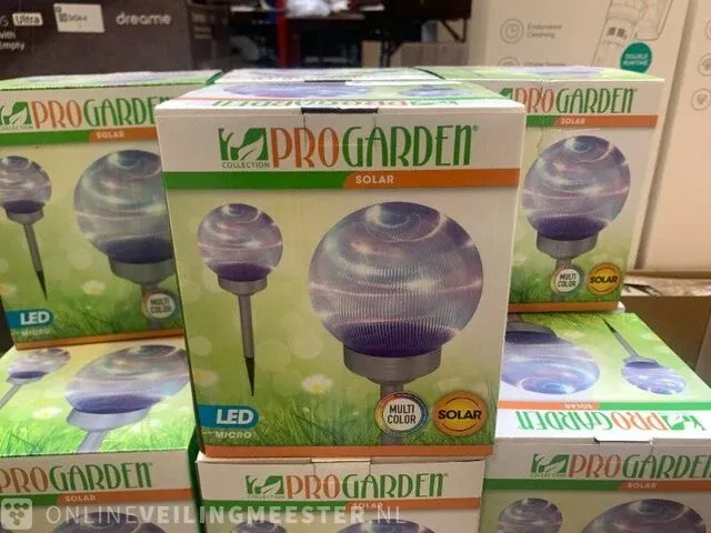 16x led rgb solar buitenlamp pro garden - afbeelding 3 van  3